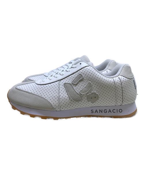 Sangacio（サンガッチョ）Sangacio (サンガッチョ) SANGACIO　ホワイト　にゅ　スニーカー ホワイト サイズ:SIZE 26.5cm 未使用品の古着・服飾アイテム