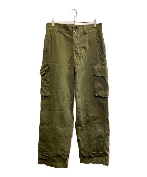 -（-）- (-) M-47カーゴパンツ オリーブ サイズ:35の古着・服飾アイテム