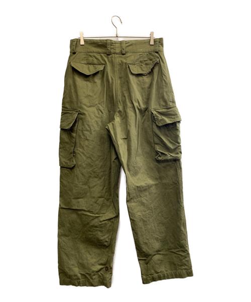 -（-）- (-) M-47カーゴパンツ オリーブ サイズ:35の古着・服飾アイテム