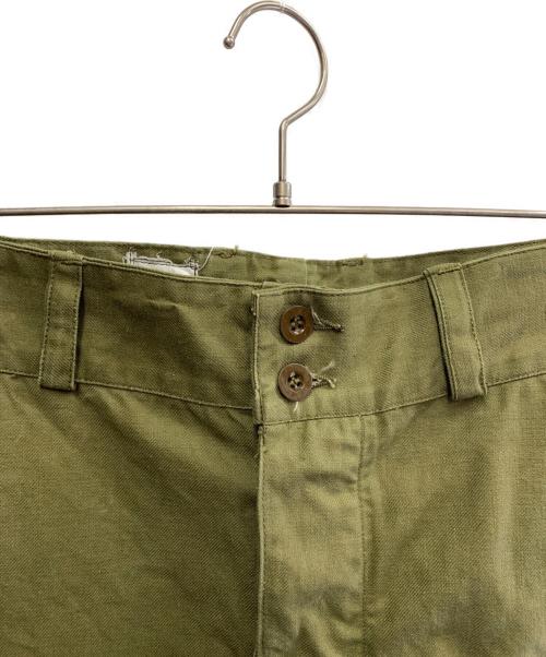 -（-）- (-) M-47カーゴパンツ オリーブ サイズ:35の古着・服飾アイテム