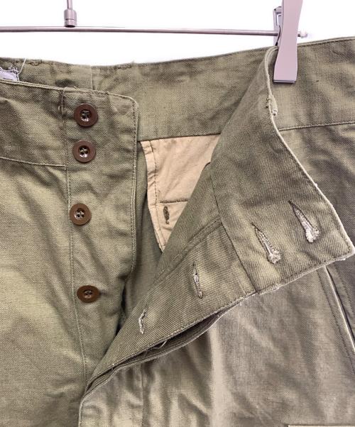 -（-）- (-) M-47カーゴパンツ オリーブ サイズ:35の古着・服飾アイテム