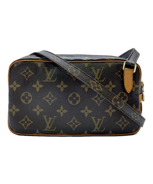 LOUIS VUITTON（ルイ ヴィトン）LOUIS VUITTON (ルイ ヴィトン) モノグラム　マルリーバンドリエール　ショルダーポーチ ブラウンの古着・服飾アイテム