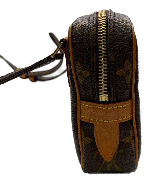 LOUIS VUITTON（ルイ ヴィトン）LOUIS VUITTON (ルイ ヴィトン) モノグラム　マルリーバンドリエール　ショルダーポーチ ブラウンの古着・服飾アイテム