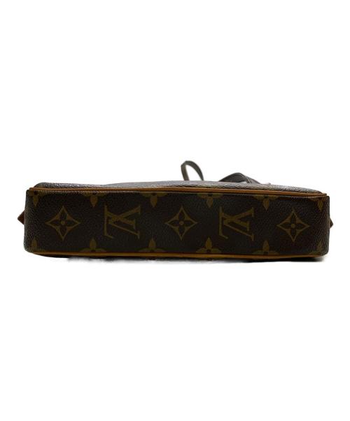 LOUIS VUITTON（ルイ ヴィトン）LOUIS VUITTON (ルイ ヴィトン) モノグラム　マルリーバンドリエール　ショルダーポーチ ブラウンの古着・服飾アイテム