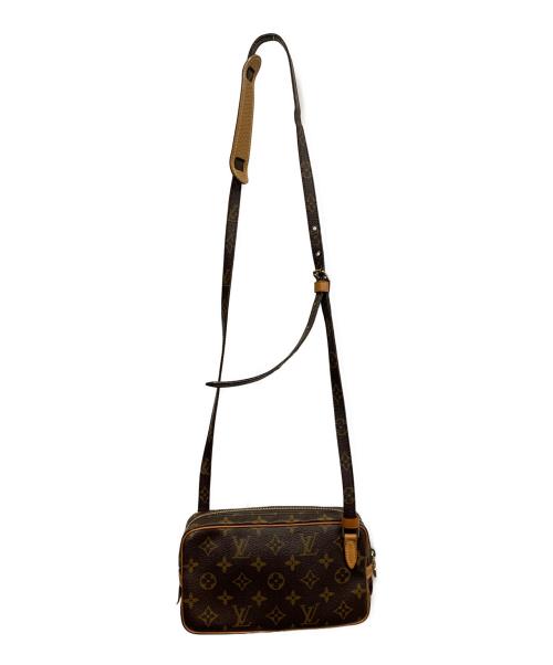 LOUIS VUITTON（ルイ ヴィトン）LOUIS VUITTON (ルイ ヴィトン) モノグラム　マルリーバンドリエール　ショルダーポーチ ブラウンの古着・服飾アイテム
