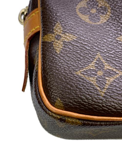 LOUIS VUITTON（ルイ ヴィトン）LOUIS VUITTON (ルイ ヴィトン) モノグラム　マルリーバンドリエール　ショルダーポーチ ブラウンの古着・服飾アイテム