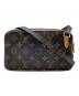LOUIS VUITTON（ルイ ヴィトン）の古着「モノグラム　マルリーバンドリエール　ショルダーポーチ」｜ブラウン