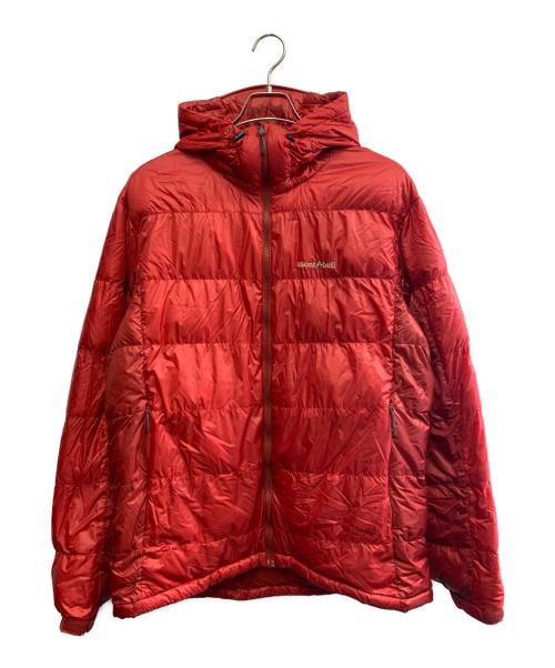 mont-bell（モンベル）mont-bell (モンベル) mont-bell　ダウンジャケット レッド サイズ:XLの古着・服飾アイテム