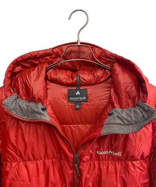 mont-bell（モンベル）mont-bell (モンベル) mont-bell　ダウンジャケット レッド サイズ:XLの古着・服飾アイテム
