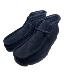 CLARKS（クラークス）の古着「CLARKS　ブラック　WallabeeBT GTX　ワラビーブーツ」｜ブラック
