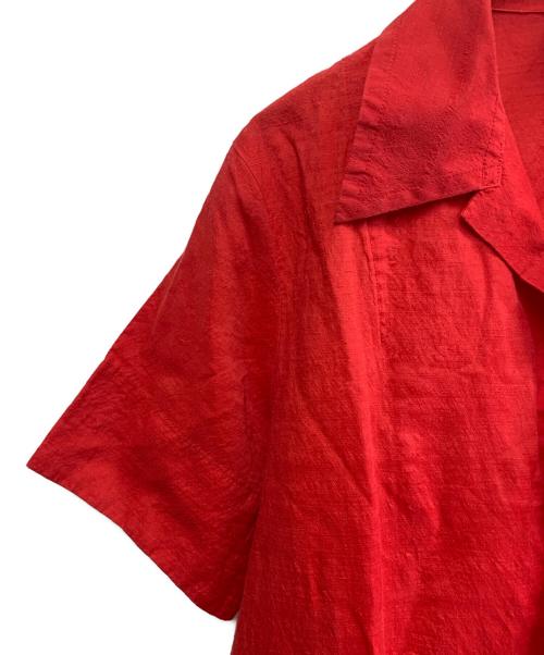 Y'S bis LIMI（ワイズビスリミ）Y'S bis LIMI (ワイズビスリミ) Y'S bis LIMI　シャツワンピース レッド サイズ:Freeの古着・服飾アイテム