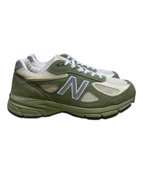 NEW BALANCE（ニューバランス）NEW BALANCE (ニューバランス) NEW BALANCE ホワイト×グリーン スニーカー ホワイト×グリーン サイズ:27cmの古着・服飾アイテム