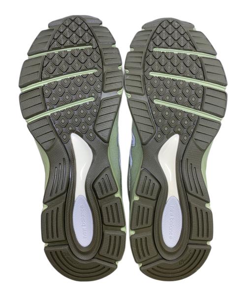 NEW BALANCE（ニューバランス）NEW BALANCE (ニューバランス) NEW BALANCE ホワイト×グリーン スニーカー ホワイト×グリーン サイズ:27cmの古着・服飾アイテム