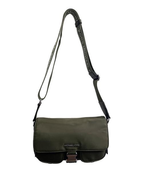MICHAEL KORS（マイケルコース）MICHAEL KORS (マイケルコース) エクセルワールド　ショルダーバッグ カーキの古着・服飾アイテム