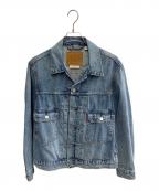 LEVI'S PReMIUMリーバイス プレミアム）の古着「LEVI'S PReMIUM　ブルー　TYPEⅡトラッカージャケット」｜ブルー