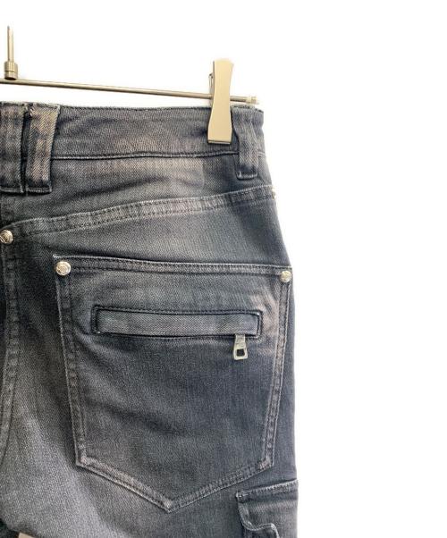 BALMAIN（バルマン）BALMAIN (バルマン) BALMAIN　スキニーデニムパンツ ブラック サイズ:SIZE 86cm (W34)の古着・服飾アイテム