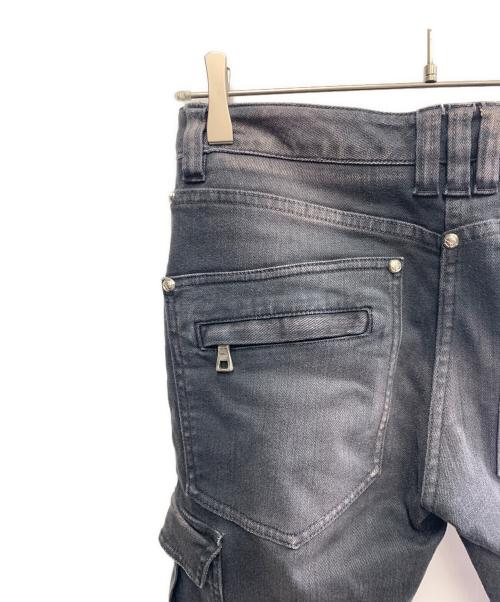 BALMAIN（バルマン）BALMAIN (バルマン) BALMAIN　スキニーデニムパンツ ブラック サイズ:SIZE 86cm (W34)の古着・服飾アイテム