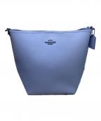 COACHコーチ）の古着「COACH　スカイブルー　ワンショルダーバッグ」｜スカイブルー