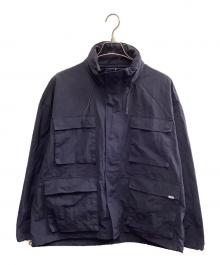 CHARI & CO NYC×PWA（チャリアンドコーニューヨーク×プア）の古着「CHARI & CO NYC×PWA　ナイロンジャケット」｜ネイビー