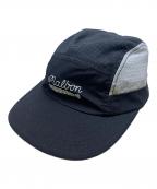 MALBON×NEIGHBORHOODマルボン×ネイバーフッド）の古着「malbon　NEIGHBORHOOD　ブラック　キャップ」｜ブラック