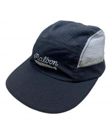 MALBON×NEIGHBORHOOD（マルボン×ネイバーフッド）の古着「malbon　	NEIGHBORHOOD　ブラック　キャップ」｜ブラック