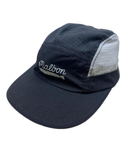MALBON（マルボン）MALBON (マルボン) NEIGHBORHOOD (ネイバーフッド) malbon　	NEIGHBORHOOD　ブラック　キャップ ブラックの古着・服飾アイテム