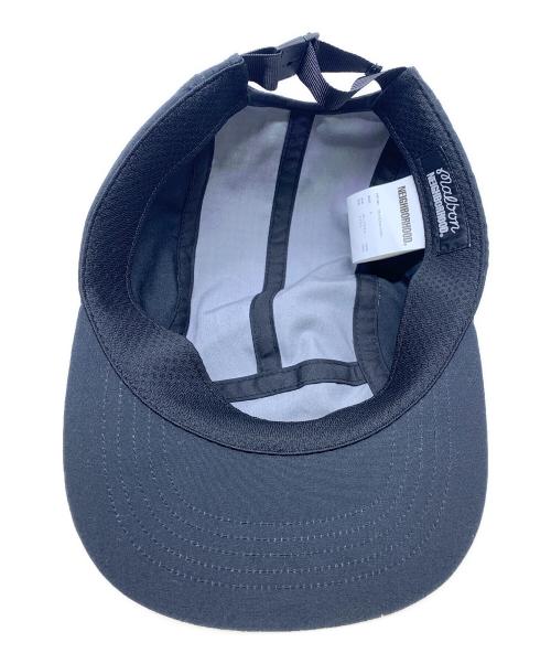 MALBON（マルボン）MALBON (マルボン) NEIGHBORHOOD (ネイバーフッド) malbon　	NEIGHBORHOOD　ブラック　キャップ ブラックの古着・服飾アイテム