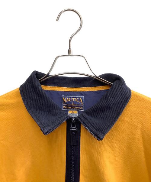 NAUTICA（ノーティカ）NAUTICA (ノーティカ) ハーフジップスウェット オレンジ サイズ:Lの古着・服飾アイテム