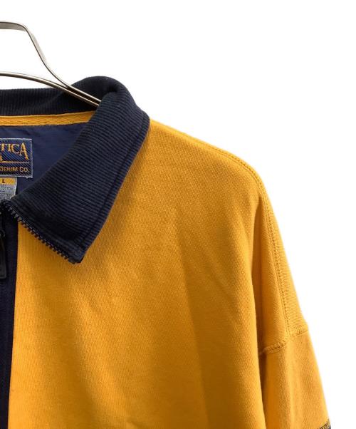NAUTICA（ノーティカ）NAUTICA (ノーティカ) ハーフジップスウェット オレンジ サイズ:Lの古着・服飾アイテム