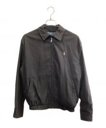 POLO RALPH LAUREN（ポロ・ラルフローレン）の古着「POLO RALPH LAUREN スイングトップ」｜ブラック