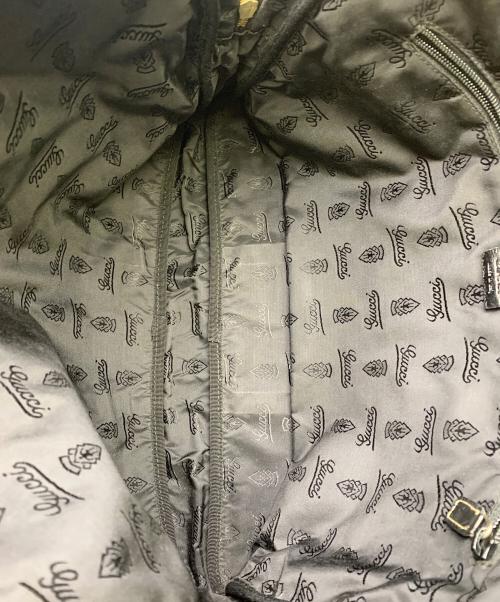 GUCCI（グッチ）GUCCI (グッチ) GUCCI　ブラック　ブリーフケース ブラックの古着・服飾アイテム