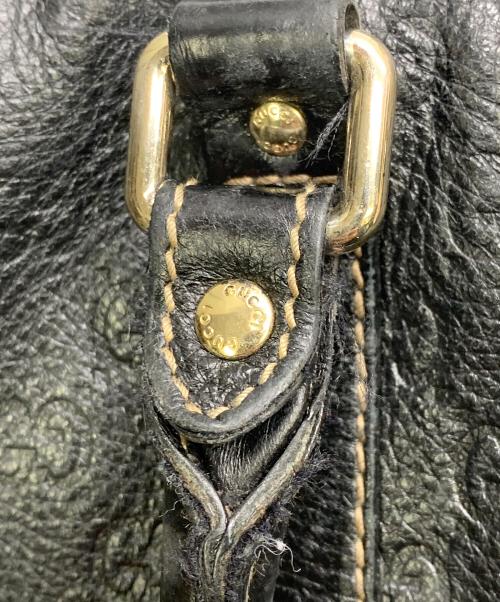 GUCCI（グッチ）GUCCI (グッチ) GUCCI　ブラック　ブリーフケース ブラックの古着・服飾アイテム