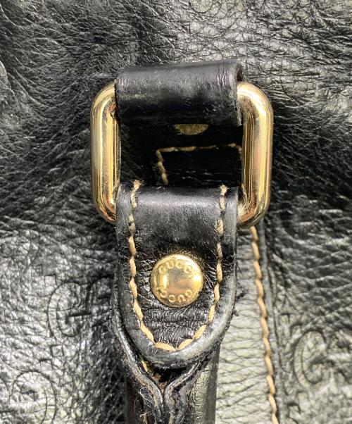 GUCCI（グッチ）GUCCI (グッチ) GUCCI　ブラック　ブリーフケース ブラックの古着・服飾アイテム