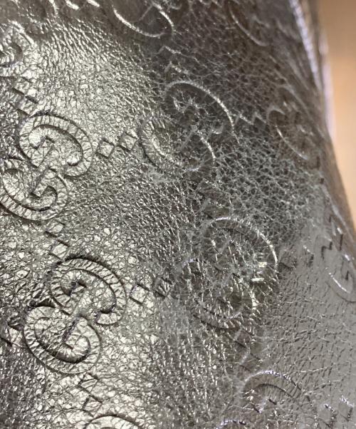 GUCCI（グッチ）GUCCI (グッチ) GUCCI　ブラック　ブリーフケース ブラックの古着・服飾アイテム