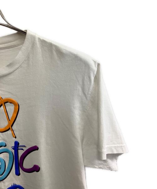 stussy（ステューシー）stussy (ステューシー) stussy　タワレコ　半袖カットソー ホワイト サイズ:Mの古着・服飾アイテム