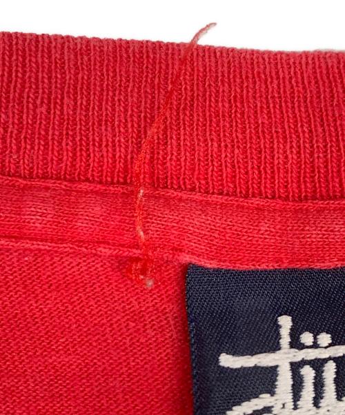 stussy（ステューシー）stussy (ステューシー) stussy　レッド　internatrional 2000　半袖カットソー レッド サイズ:SIZE Mの古着・服飾アイテム