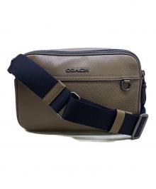 COACH（コーチ）の古着「COACH　グラハム クロスボディ　ブラウン　ショルダーバッグ」｜ブラウン