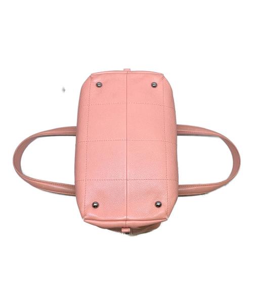CHANEL（シャネル）CHANEL (シャネル) CHANEL　チョコバー　ピンク　ハンドバッグ ピンクの古着・服飾アイテム