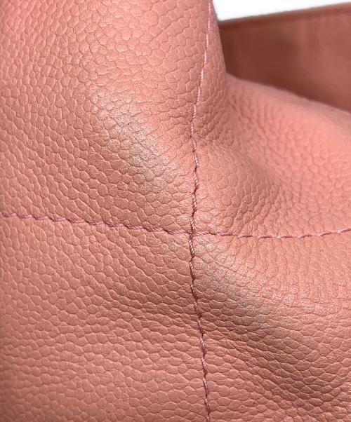 CHANEL（シャネル）CHANEL (シャネル) CHANEL　チョコバー　ピンク　ハンドバッグ ピンクの古着・服飾アイテム