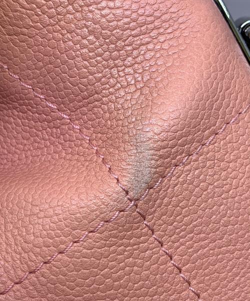 CHANEL（シャネル）CHANEL (シャネル) CHANEL　チョコバー　ピンク　ハンドバッグ ピンクの古着・服飾アイテム