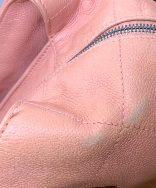 CHANEL（シャネル）CHANEL (シャネル) CHANEL　チョコバー　ピンク　ハンドバッグ ピンクの古着・服飾アイテム