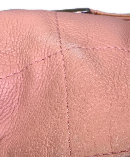 CHANEL（シャネル）CHANEL (シャネル) CHANEL　チョコバー　ピンク　ハンドバッグ ピンクの古着・服飾アイテム