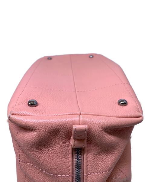 CHANEL（シャネル）CHANEL (シャネル) CHANEL　チョコバー　ピンク　ハンドバッグ ピンクの古着・服飾アイテム