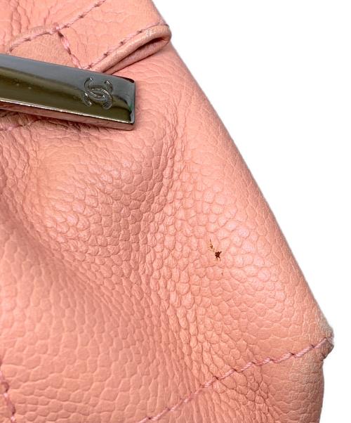 CHANEL（シャネル）CHANEL (シャネル) CHANEL　チョコバー　ピンク　ハンドバッグ ピンクの古着・服飾アイテム