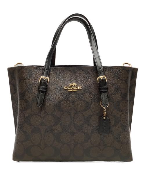 COACH（コーチ）COACH (コーチ) COACH　2WAYバッグ ブラウンの古着・服飾アイテム