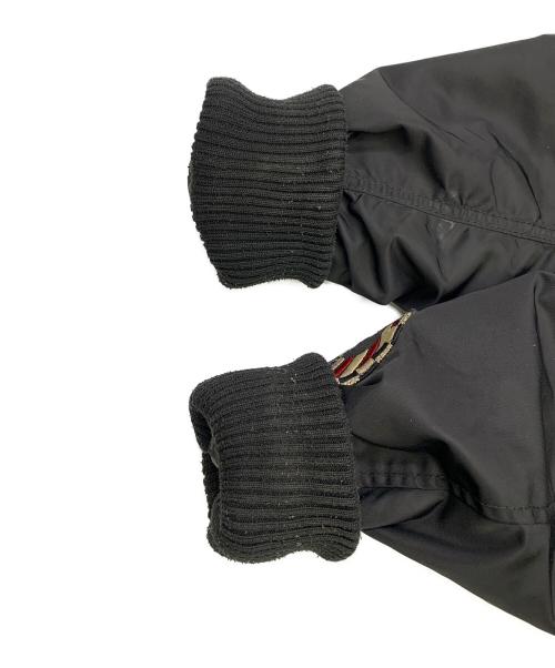 VANSON（バンソン）VANSON (バンソン) VANSON　ブラック　MA-1ジャケット ブラック サイズ:SIZE Lの古着・服飾アイテム