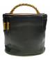 LOEWE (ロエベ) LOEWE　ベラスケス　ブラック×ブラウン　バニティバッグ OLD品　ハンドバッグ ブラック×ブラウン：40000円