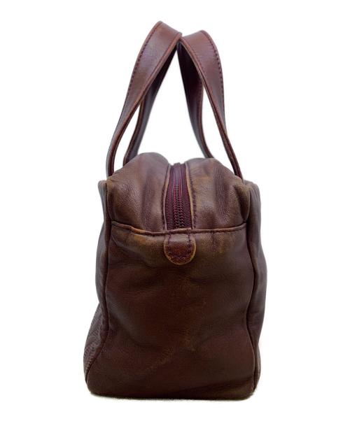 LOEWE（ロエベ）LOEWE (ロエベ) アナグラム　ハンドバッグ ボルドーの古着・服飾アイテム