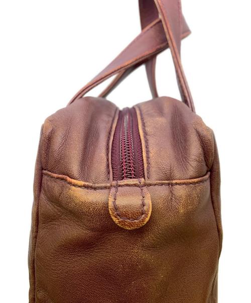 LOEWE（ロエベ）LOEWE (ロエベ) アナグラム　ハンドバッグ ボルドーの古着・服飾アイテム