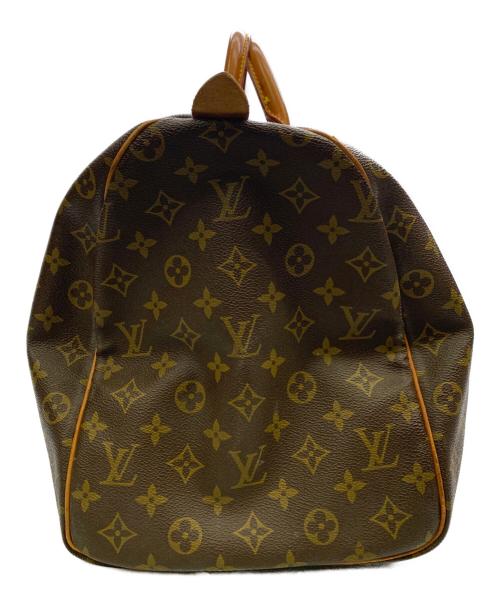 LOUIS VUITTON（ルイ ヴィトン）LOUIS VUITTON (ルイ ヴィトン) モノグラム　キーポル50　トラベルバッグ ブラウンの古着・服飾アイテム